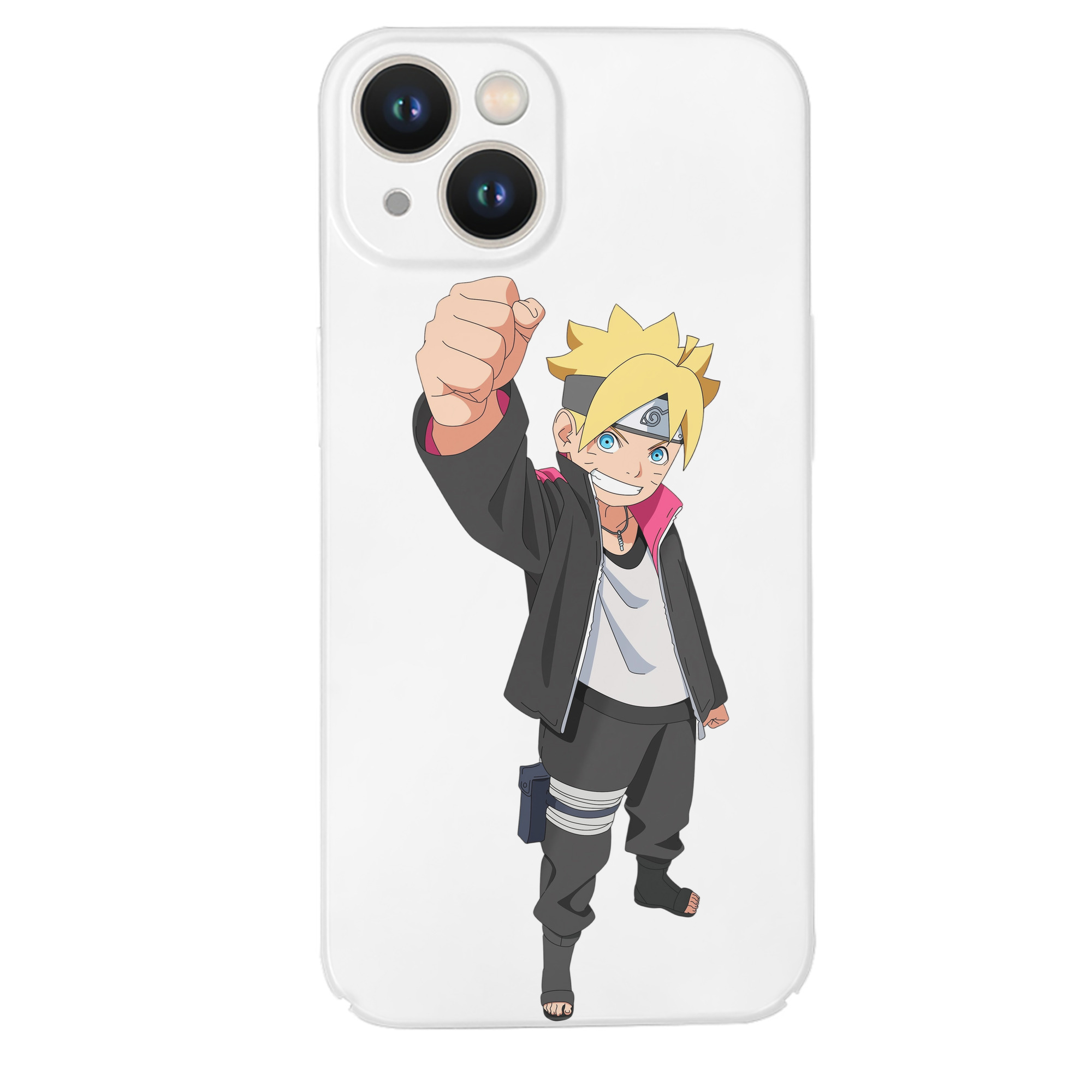（画像用） NARUTO -ナルト- うずまき ボルト Uzumaki Boruto 【iPhone 14シリーズ対応】ハードケース